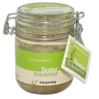 Naturkosmetik Tiroler Kräuterhof (Peeling solny z rozmarynem)