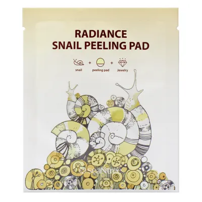 SeaNtree Radiance Snail Peeling Pad (Dwufunkcyjny wacik oczyszczający `Kwas AHA i ekstrakt ze śluzu ślimaka`)