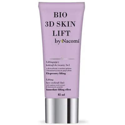 Nacomi Bio 3D Skin Lift, Liftingujący koktajl do twarzy 3 w 1