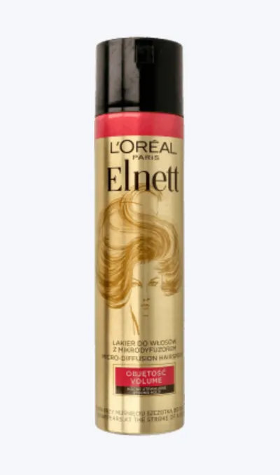 L'Oreal Paris Elnett de Luxe, Volume Hairspray Strong Hold (Lakier do włosów nadający objętość i mocne utrwalenie)