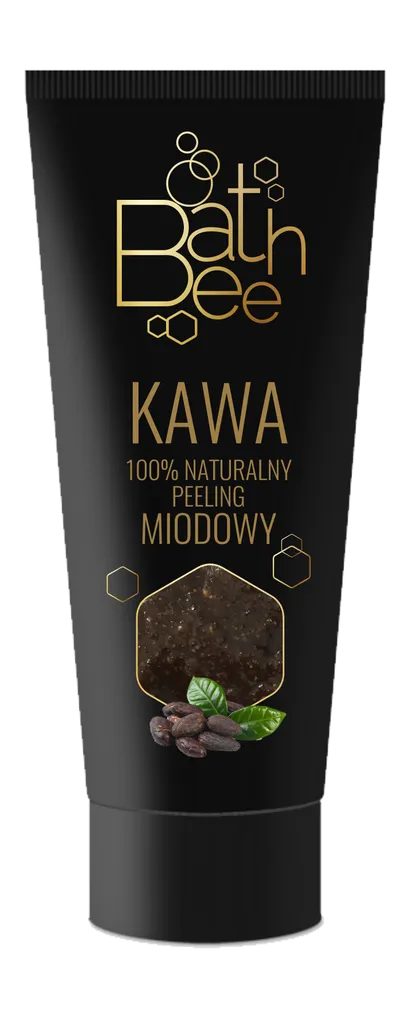 Bathbee 100% naturalny peeling miodowy `Kawa`