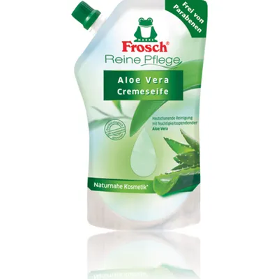 Frosch Aloe Vera Cremeseife (Kremowe mydło do rąk w płynie z dodatkiem aloesu)