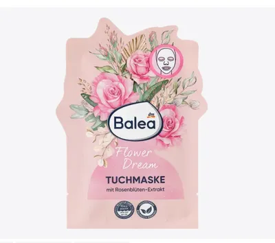 Balea Flower Dream, Tuchmaske (Maska w płachcie)