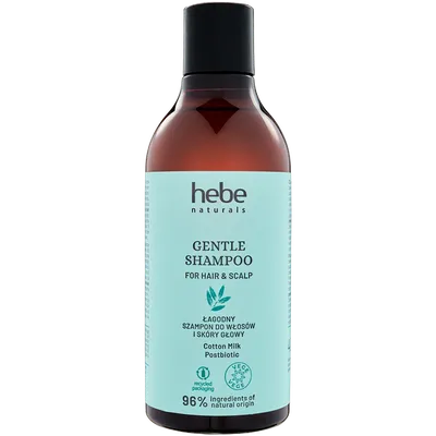 Hebe Naturals, Łagodny szampon do włosów i skóry głowy