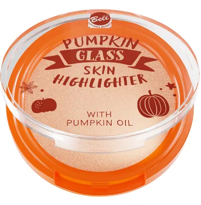 Bell Pumpkin Glass Skin Highlighter (Rozświetlacz do twarzy i ciała z olejem z dyni)