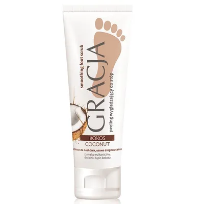 Gracja Kokos, Wygładzający peeling do stóp