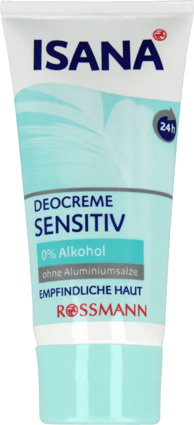 Isana Deocreme Sensitiv (Dezodorant w kremie (nowa wersja))