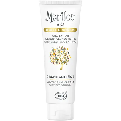 Marilou Bio Creme Anti-Age  a l'Huile d'Argan (Krem przeciwzmarszczkowy z olejem arganowym)