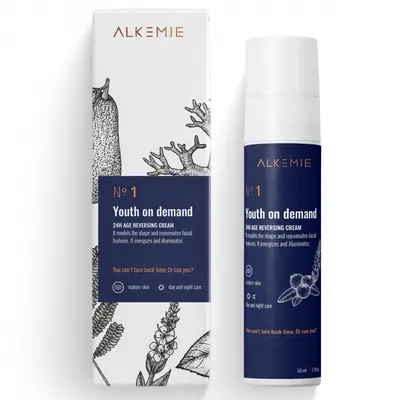 Alkmie No. 1 Youth on Demand, 24H Age Reversing Cream (24-godzinny krem odmładzająco-liftingujący)