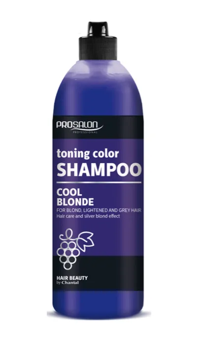 Prosalon Cool Blonde Toning Color Shampoo (Szampon do włosów blond, rozjaśnionych i siwych)