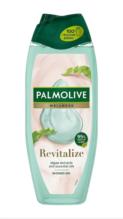 Palmolive Wellness, Revitalize Shower Gel (Żel pod prysznic z algami morskimi i olejkami eterycznymi (nowa wersja))