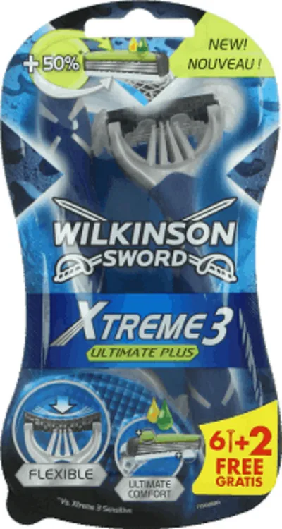 Wilkinson Xtreme3, Jednorazowe maszynki do golenia dla mężczyzn