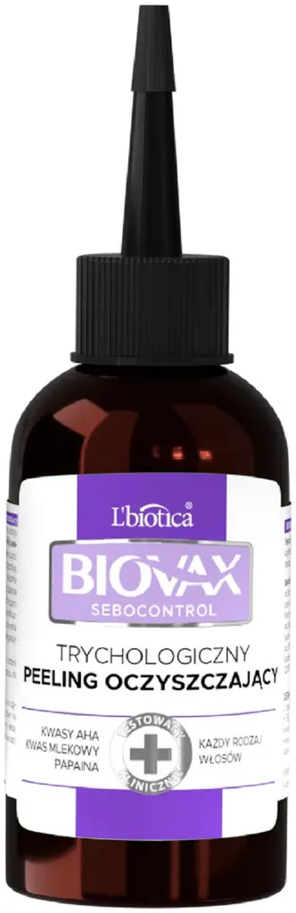L'biotica Biovax, Sebocontrol, Trychologiczny peeling oczyszczający
