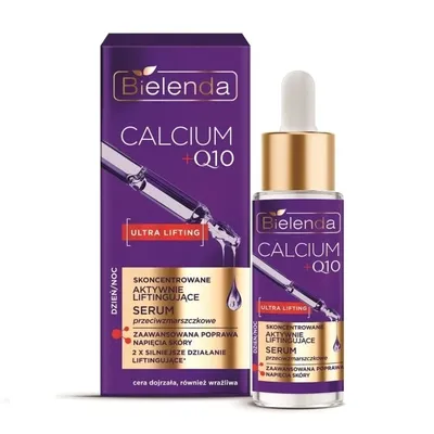 Bielenda Calcium + Q10, Skoncentrowane aktywnie liftingujące serum przeciwzmarszczkowe