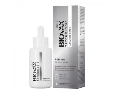 L'biotica Biovax TrychoLogic, Advanced Detox, Peeling do skóry głowy