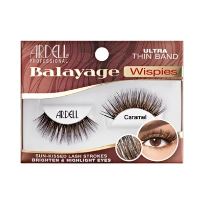 Ardell Lashes Balayage, Wispies, Caramel, Sztuczne rzęsy na pasku