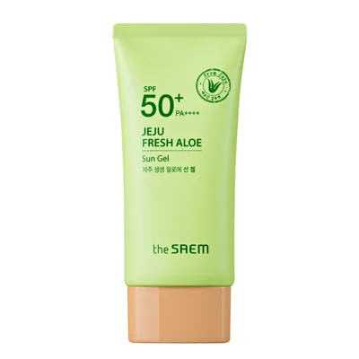 The Saem Jeju Fresh Sun Gel SPF50+ (Krem-żel przeciwsłoneczny SPF50+)