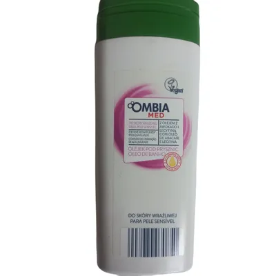 Ombia Med, Avocado Oil & Lecitin, Shower Oil (Intensywnie pielęgnujący olejek pod prysznic do skóry wrażliwej)