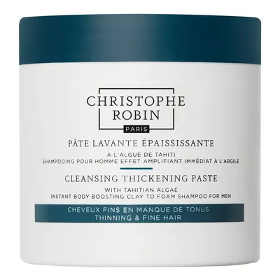 Christophe Robin Cleansing Thickening Paste with Tahitan Algae (Pasta myjąca zwiększająca grubość z algą tahitańską)