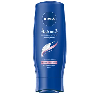 Nivea Hairmilk, Mleczna odżywka pielęgnująca do włosów o strukturze cienkiej