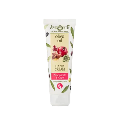 Aphrodite Olive Oil, Argan and Pomegranate Hand Cream (Krem do rąk `Oliwa z oliwek, argan i granat`)