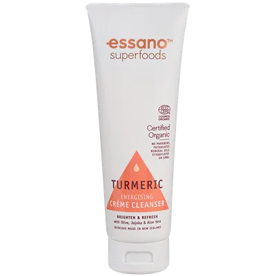 Essano Superfoods, Certified Organic Turmeric Creme Cleanser (Kremowy organiczny żel myjący do twarzy)