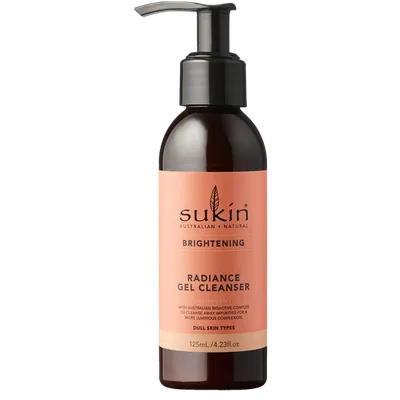 Sukin Brightening Radiance Gel Cleanser (Rozświetlający żel do twarzy)
