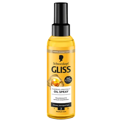 Schwarzkopf Gliss Thermo-Protect Oil Spray (Olejek termoochronny do włosów)