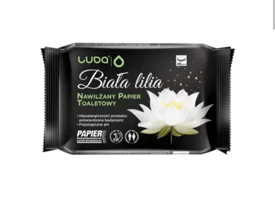 Luba Biała Lilia, Nawilżany papier toaletowy