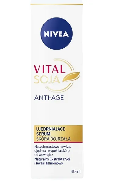 Nivea Vital Soja Anti-Age, Ujędrniające serum dla skóry dojrzałej