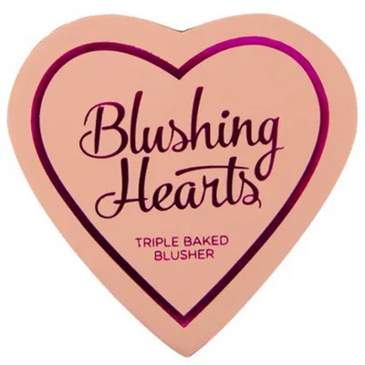 I Heart Makeup Blushing Hearts, Triple Baked Blusher (Potrójny róż do policzków)