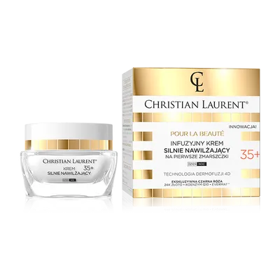 Christian Laurent Pour La Beaute, Infuzyjny krem silnie nawilżający na pierwsze zmarszczki 35+