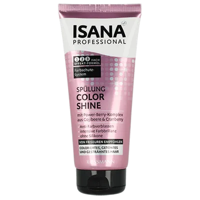 Isana Professional, Color Shine, Spulung (Odżywka do włosów farbowanych i z pasemkami)