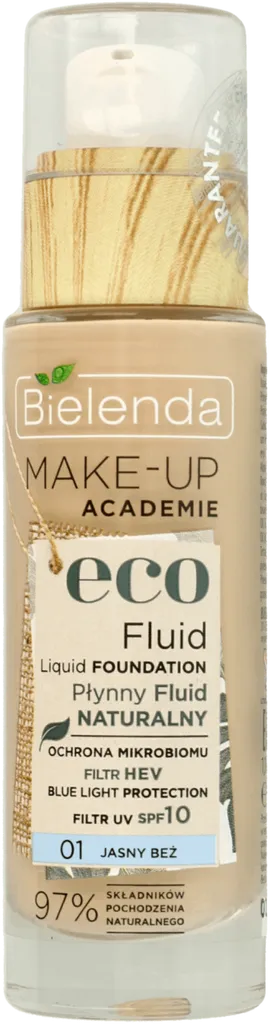Bielenda Make-up Academie, Eco Fluid Liquid Foundation (Płynny Eco Fluid)