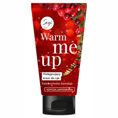 Seyo Warm Me Up, Pielęgnujący krem do rąk `Kandyzowana żurawina`