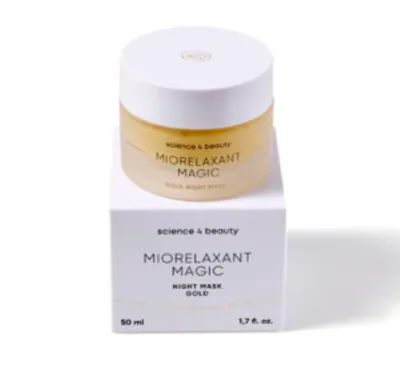 Science 4 Beauty Miorelaxant Magic Gold Night Mask (Maska do twarzy na noc)
