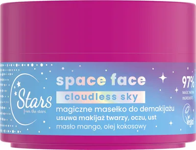 Stars from the stars Space Face, Magiczne masełko do demakijażu `Cloudless Sky`