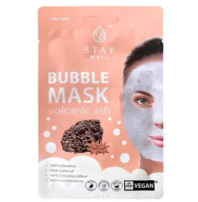 Stay Well Volcanic, Deep Cleansing Bubble Mask (Maska do twarzy)