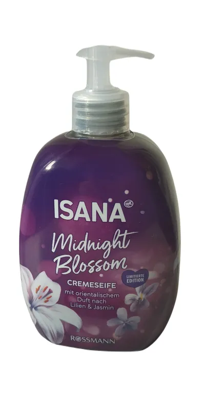 Isana Midnight Blossom, Creamy Hand Soap (Kremowe mydło do rąk)