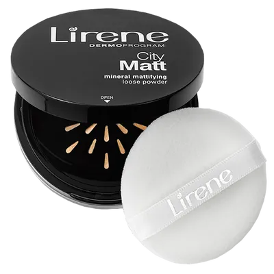 Lirene Dermoprogram City Mattx, Loose Powder (Mineralny puder sypki)