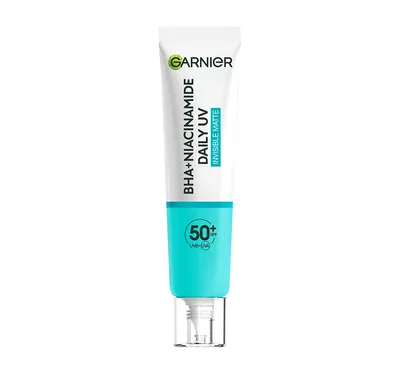Garnier BHA + Niacinamide Daily UV  SPF 50+ (Fluid przeciw niedoskonałościom SPF 50+)