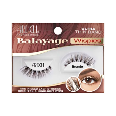Ardell Lashes Balayage, Wispies, Blonde, Sztuczne rzęsy na pasku