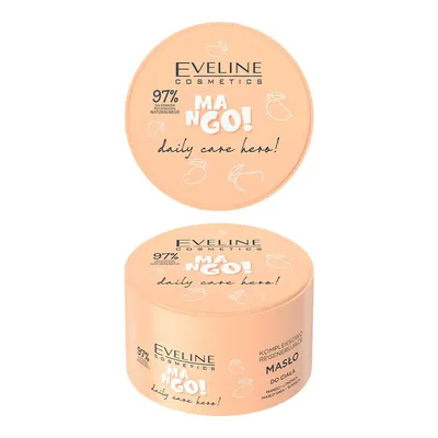 Eveline Cosmetics Daily Care Hero!, Kompleksowo regenerujące masło do ciała `Mango!`