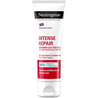 Neutrogena Intense Repair, Repairing Cica Foot Balm (Intensywnie regenerujący krem do stóp z Cica)
