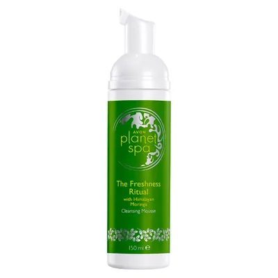 Avon Planet Spa, The Freshness Ritual with Himalayan Moringa, Cleansing Mousse (Odświeżająca pianka oczyszczająca  z ekstraktem z nasion moringa)