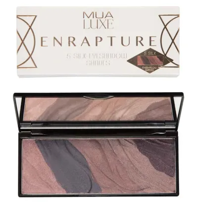 Make Up Academy (MUA) Luxe, Enrapture, 5 Silk Eyeshadow Shades (Paleta 5 cieni do powiek)