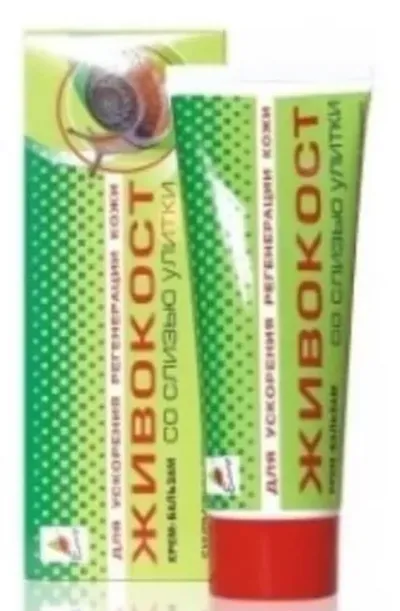 Elixir Regenerujący krem - balsam `Żywokost ze śluzem ślimaka`
