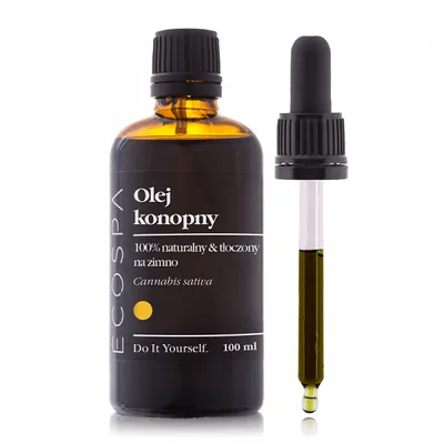 EcoSpa Olej konopny zimnotłoczony