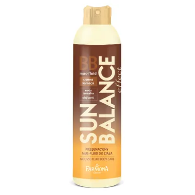 Sun Balance Pielęgnacyjny Mus-fluid do Ciała `BB Effect`