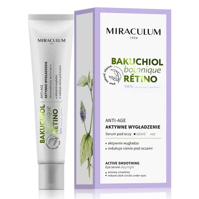 Miraculum Bakuchiol Botanique Retino Anti-Age, Serum pod oczy `Aktywne wygładzenie`